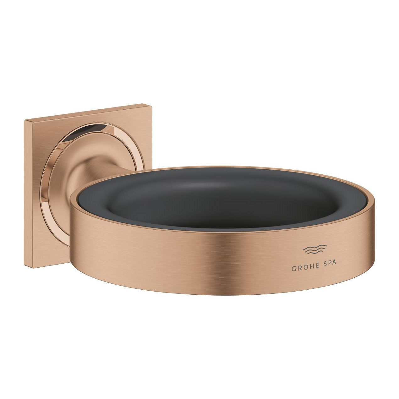 Giá đỡ ly thủy tinh hoặc dĩa và hộp xịt xà phòng Allure GROHE 40963001