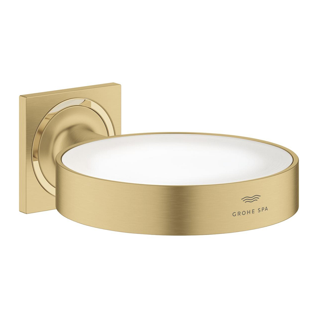 Giá đỡ ly thủy tinh hoặc dĩa và hộp xịt xà phòng Allure GROHE 40963001