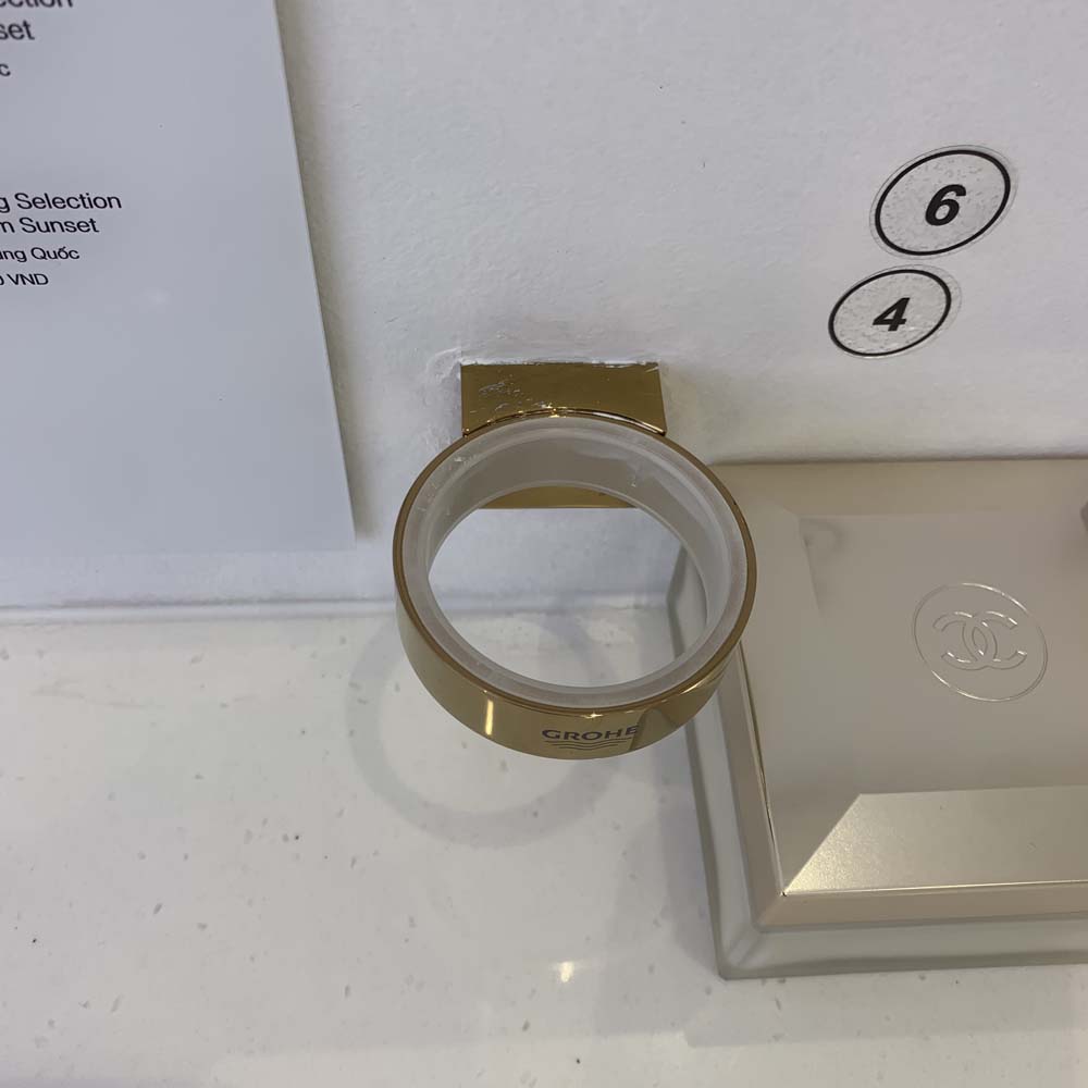 Giá đỡ ly thủy tinh hoặc dĩa xà phòng Selection GROHE 41027000