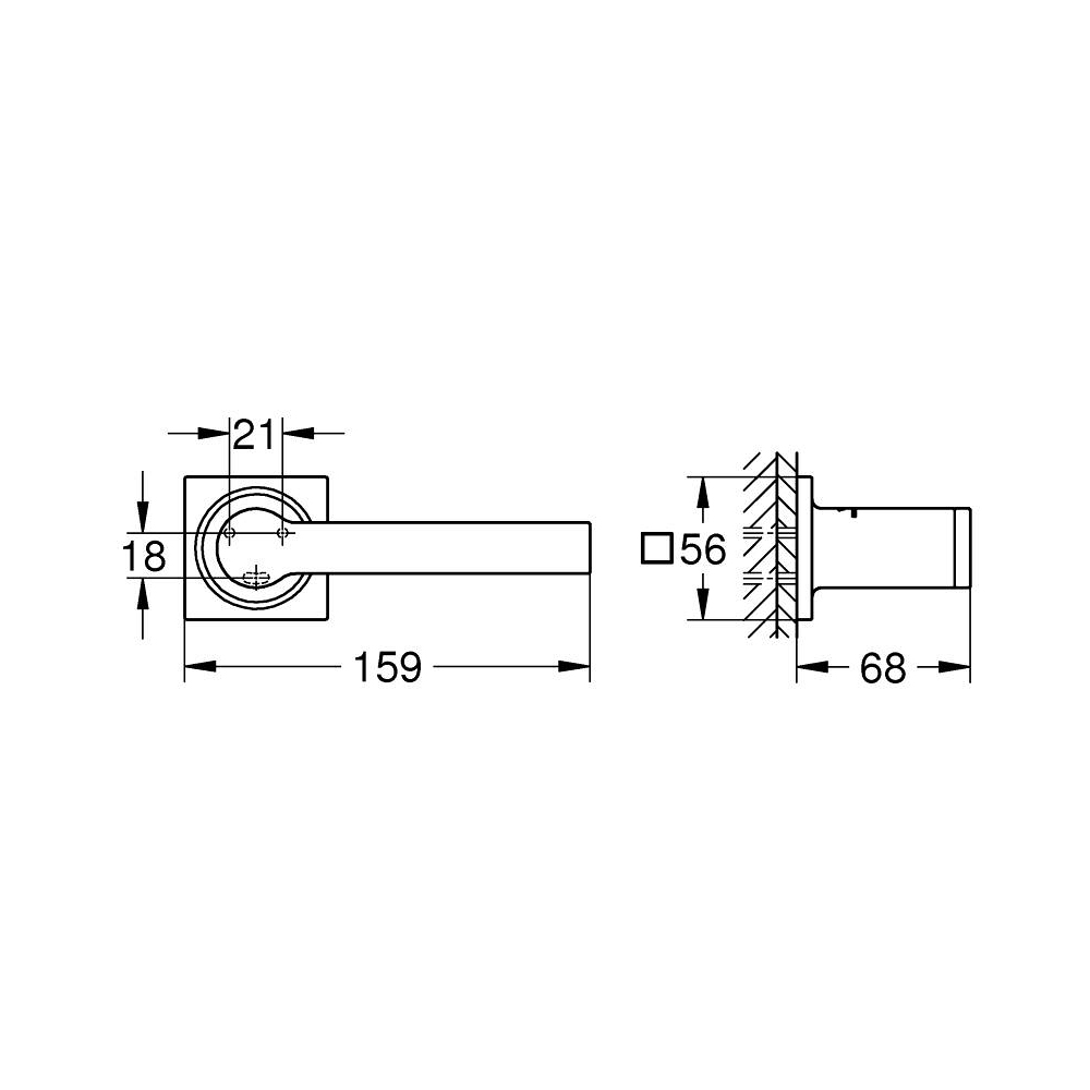 Lô giấy vệ sinh Allure GROHE 40279001