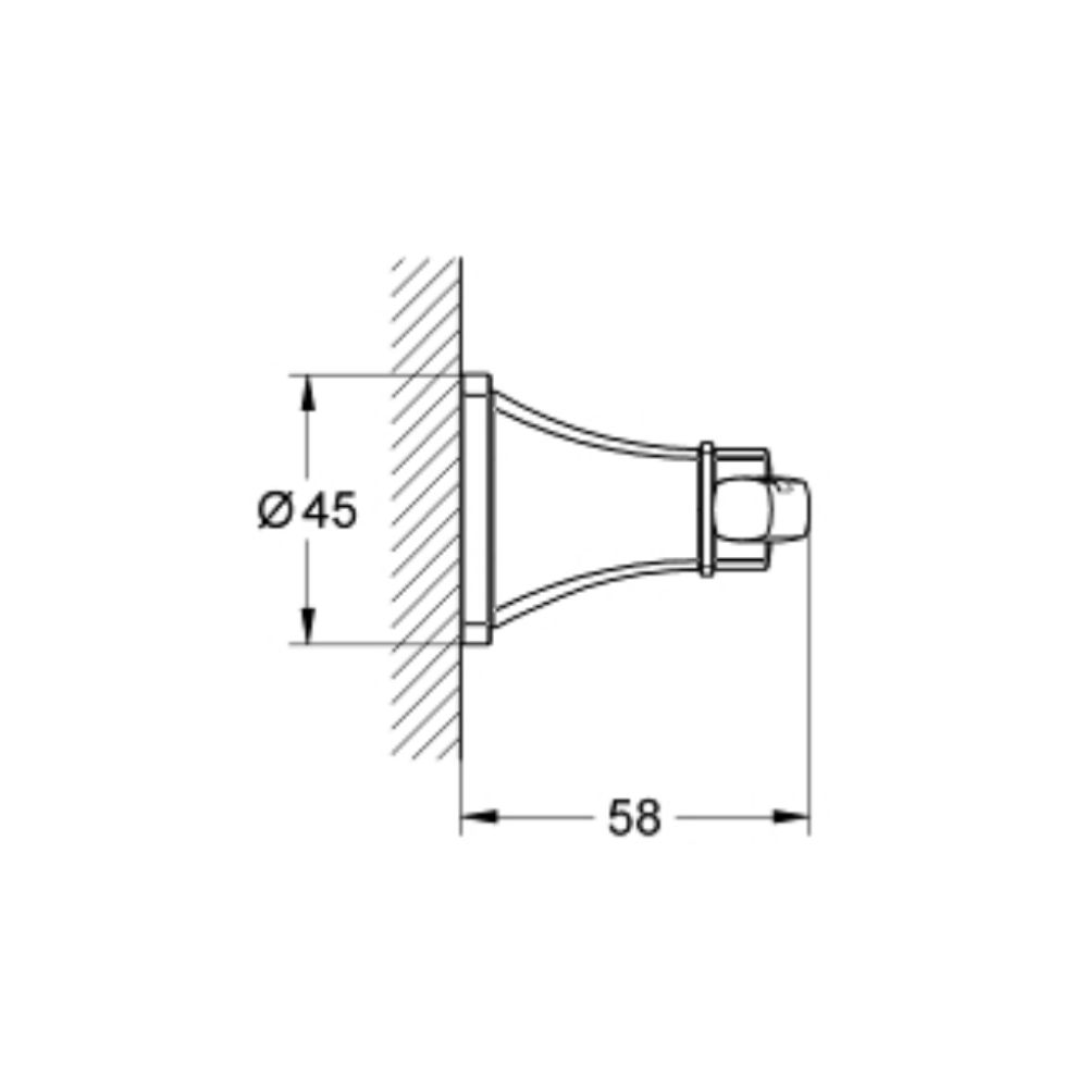 Móc áo Grandera GROHE 40930IG0