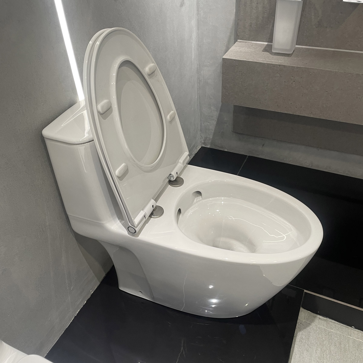 Nắp bồn cầu đóng êm BAU OP Grohe 36490000