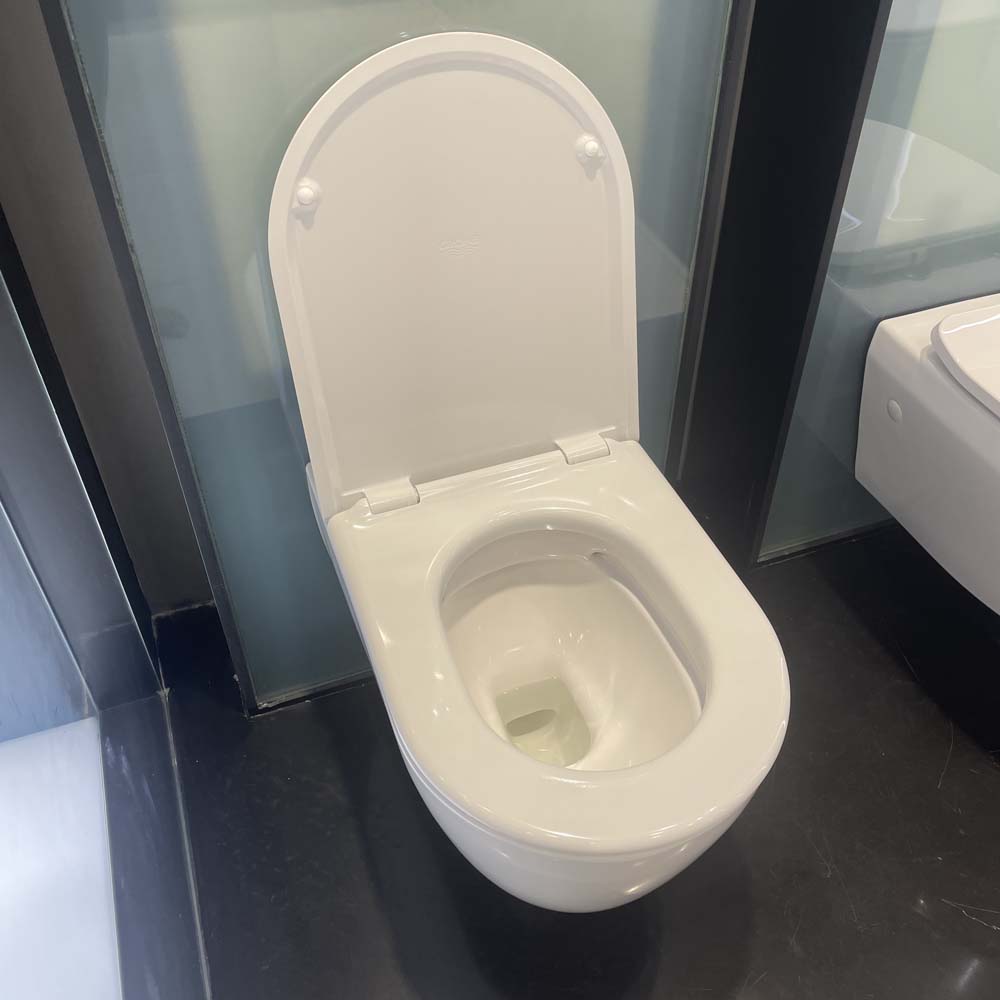 Nắp bồn cầu đóng êm Essence GROHE 39577000