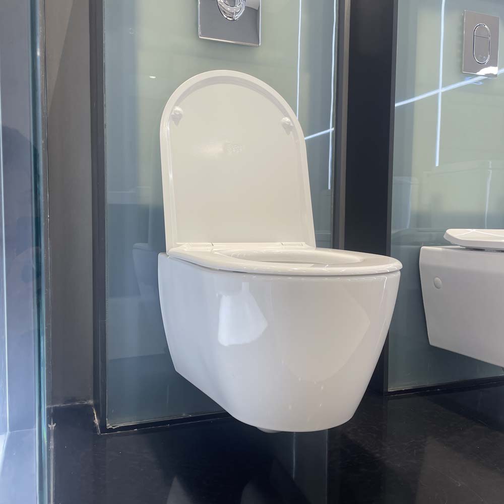 Nắp bồn cầu đóng êm Essence GROHE 39577000