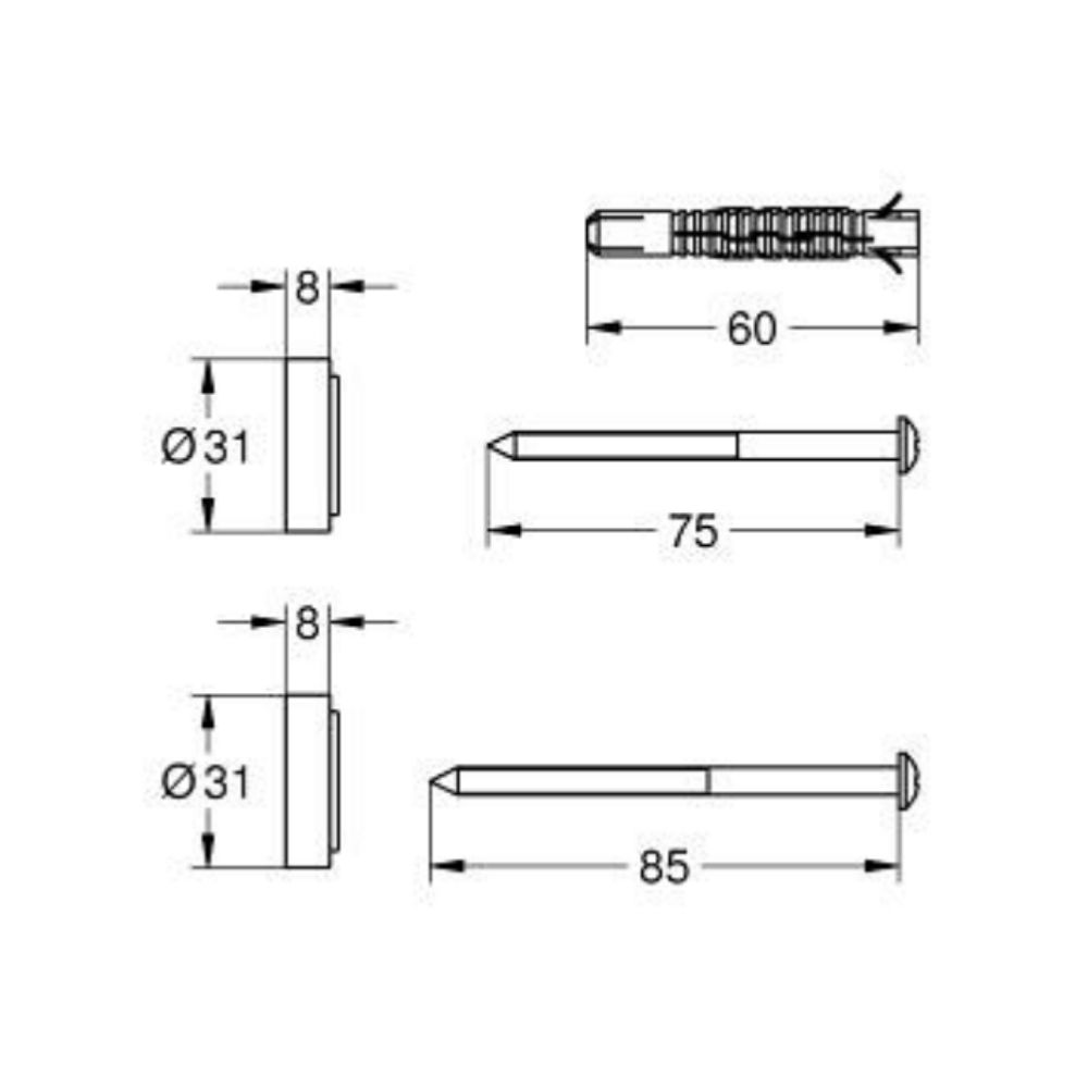 Đĩa bù GROHE 26496000