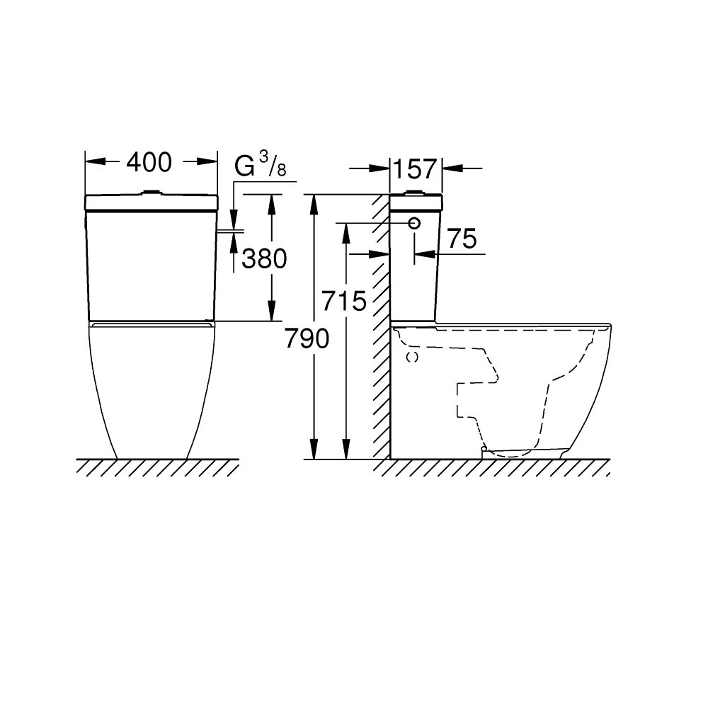 Két nước Essence GROHE 39578000