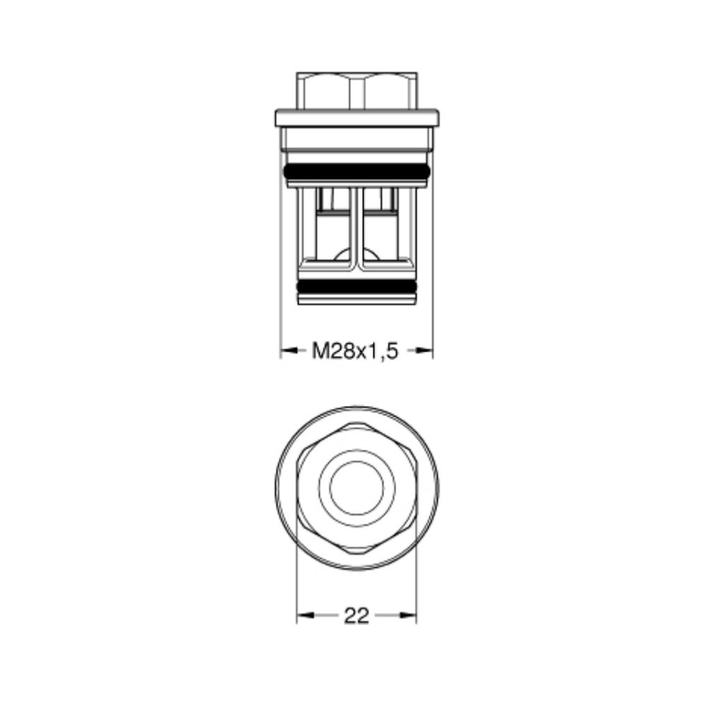 Bộ bảo vệ chống trào ngược GROHE 14055000