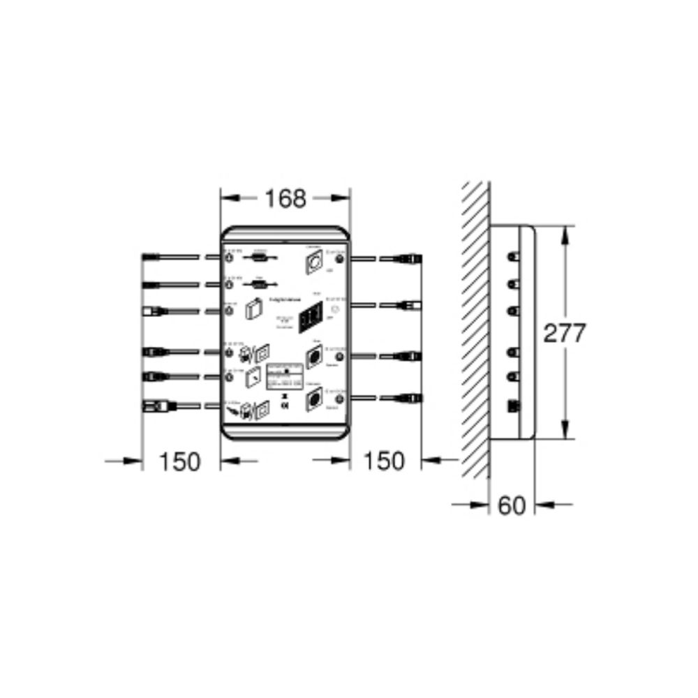 Bộ nguồn cấp điện F-Digital Deluxe GROHE 26864000