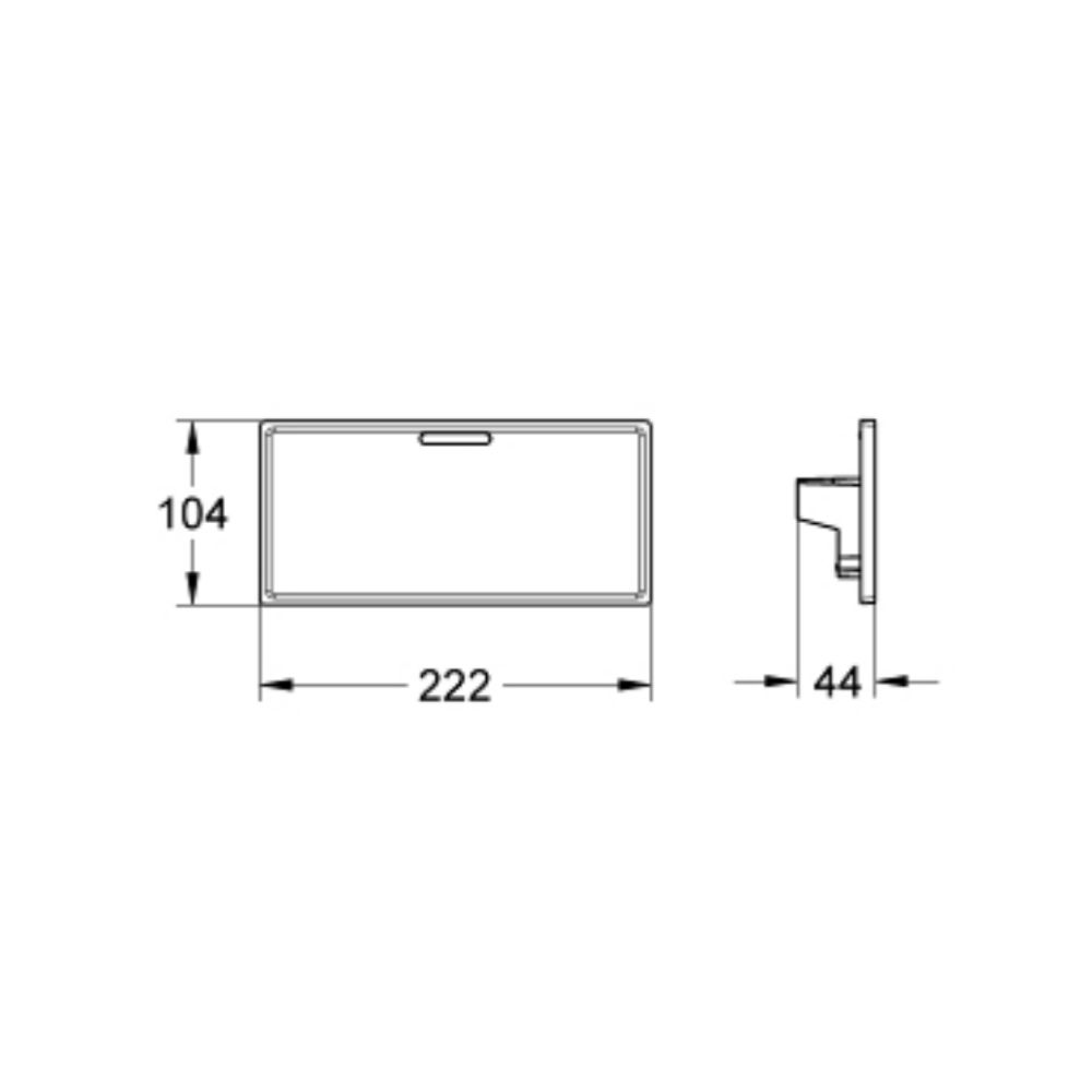 Khay tiện ích Easy Reach GROHE 18700000