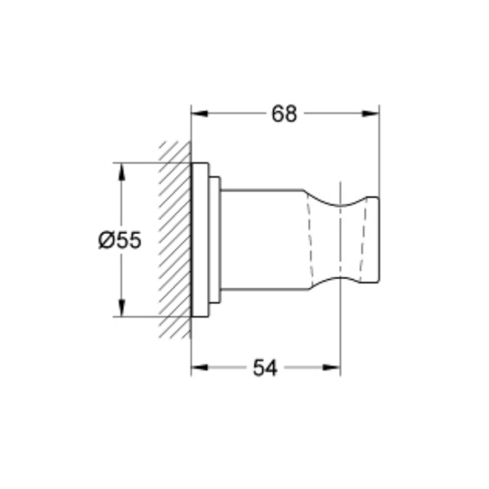 Gác sen tắm Rainshower Aqua GROHE 26894000