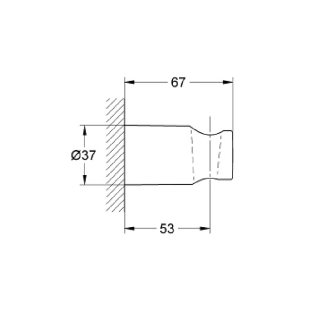 Gác sen tắm Rainshower GROHE 27056000