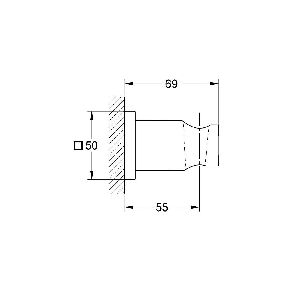 Gác sen Rainshower GROHE 27075000