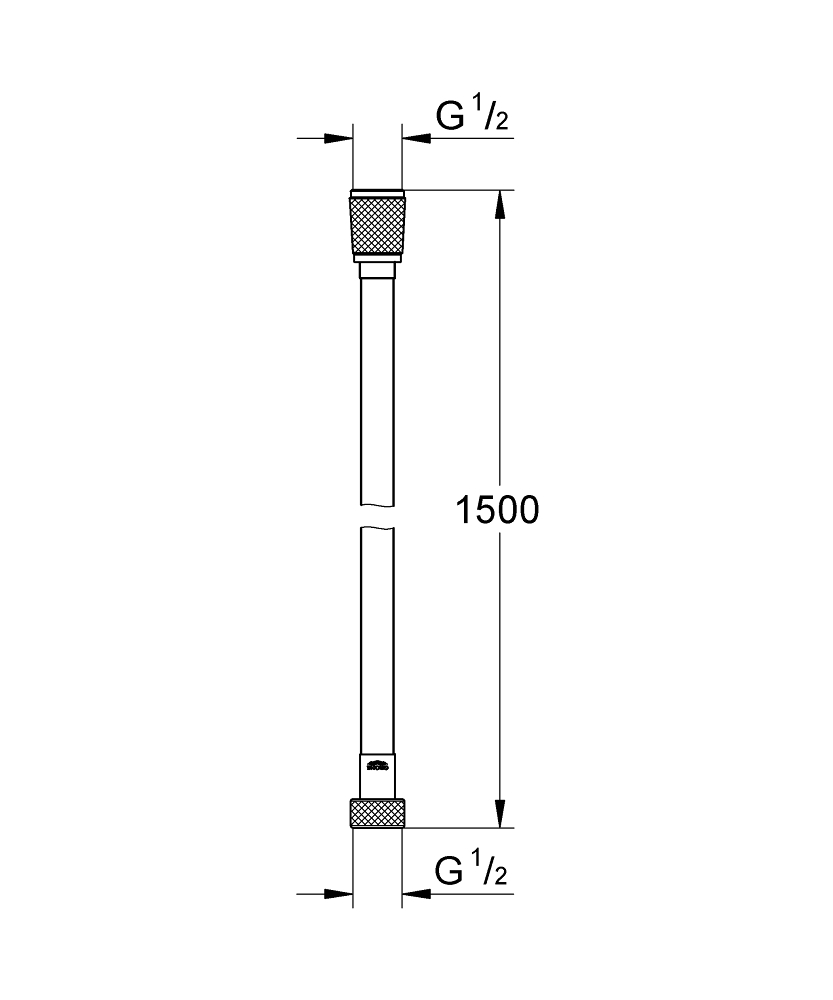 Dây sen 1500mm Silverflex GROHE 28364000