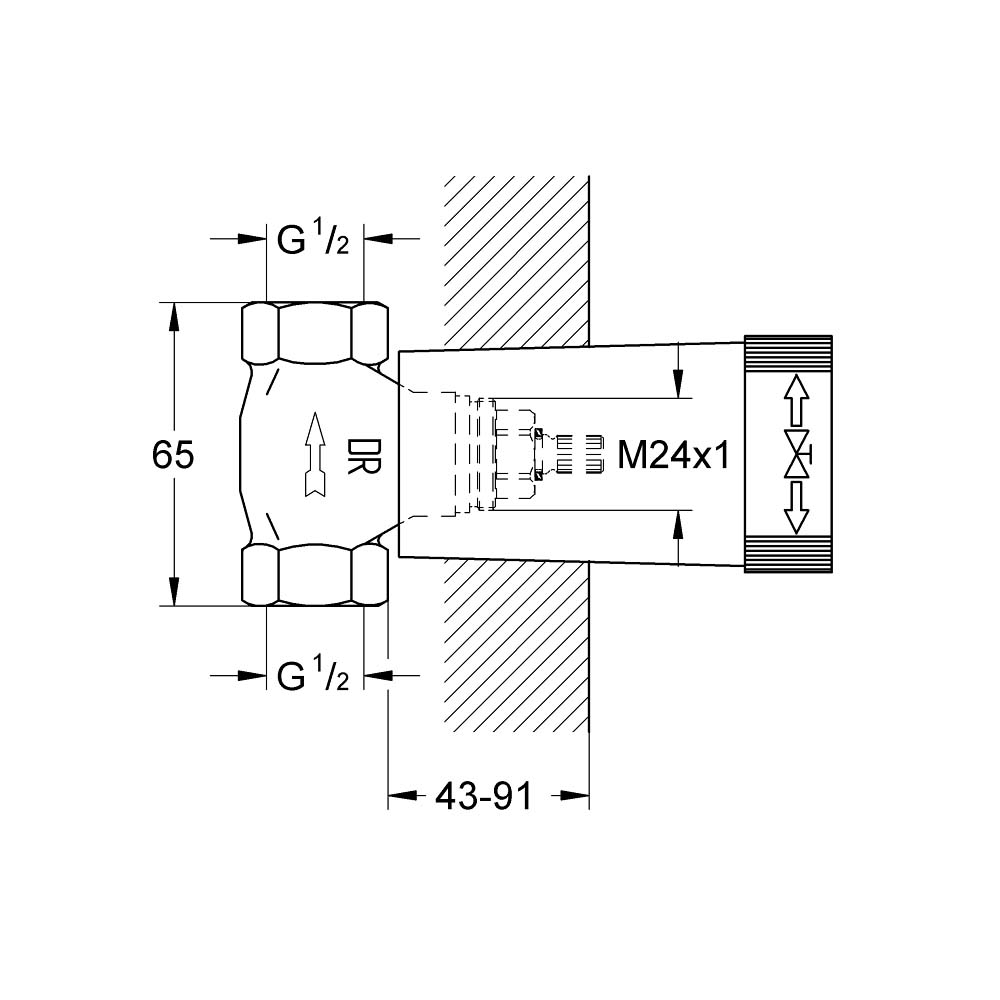 Van giấu GROHE 29032000