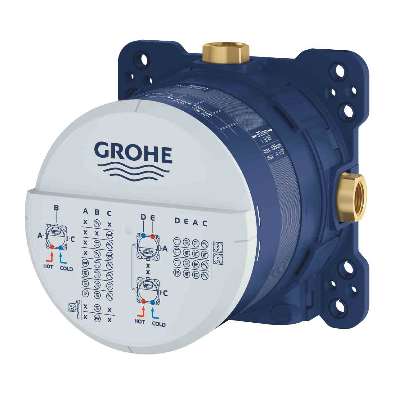 Phụ kiện âm tường GROHE 35603000