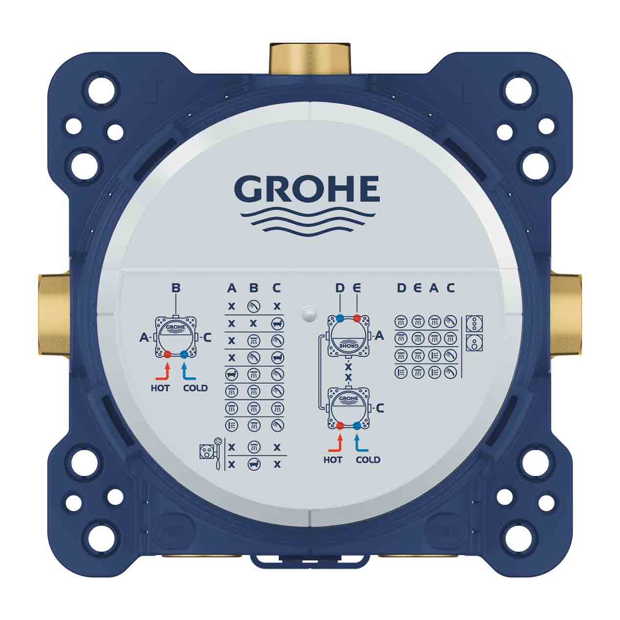 Phụ kiện âm tường GROHE 35603000