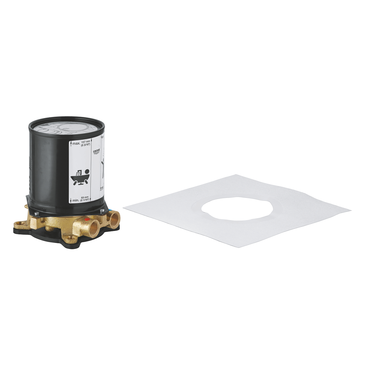 Bộ âm cho vòi bồn tắm đặt sàn GROHE 45984001