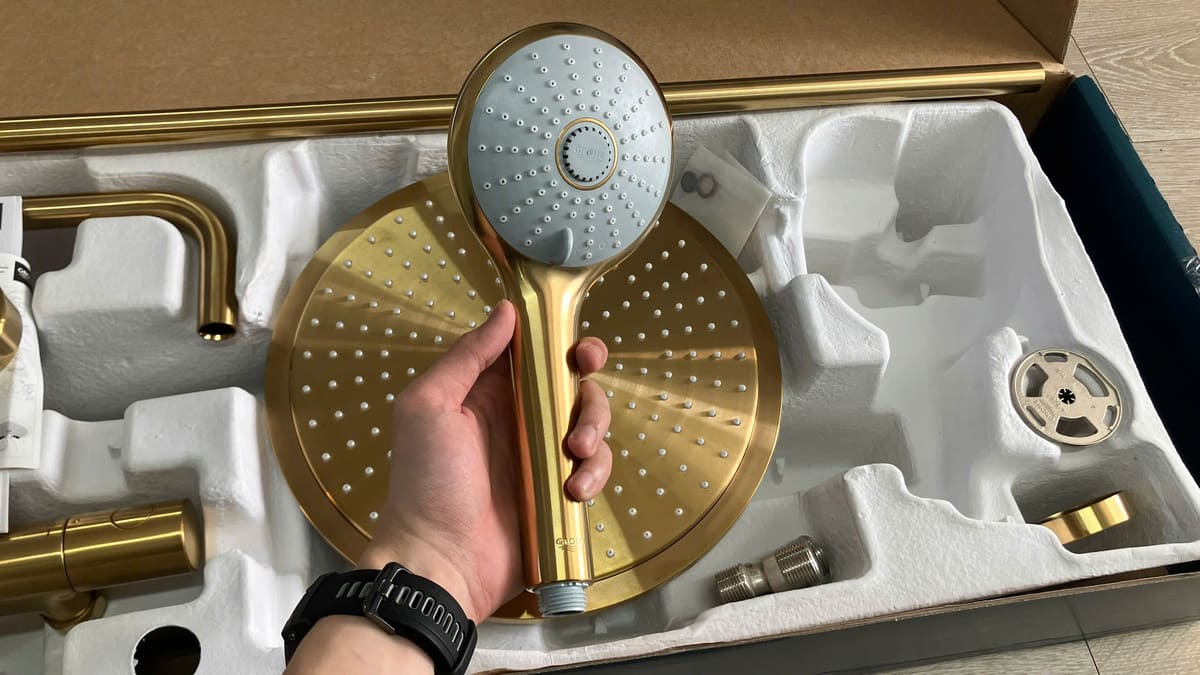 Bộ cây sen tắm ổn nhiệt Euphoria XXL Grohe 26075000