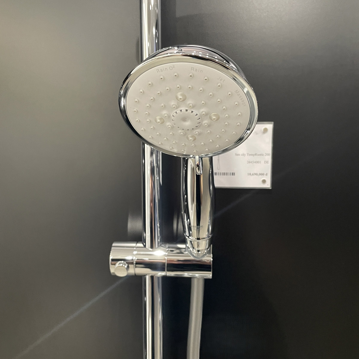 Thân sen cây tắm đứng Tempesta Rustic System 200 GROHE 26454001