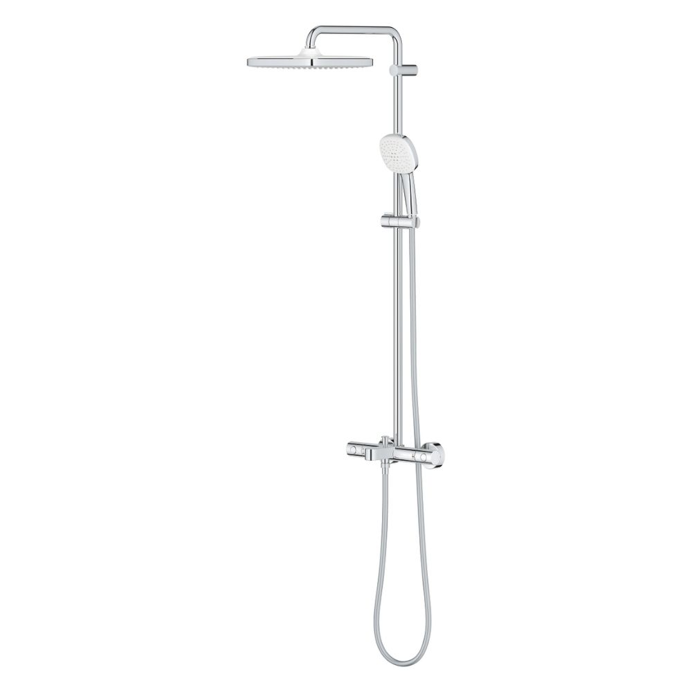 Bộ sen cây tắm đứng nhiệt độ Tempesta System 250 Cube GROHE 26975001