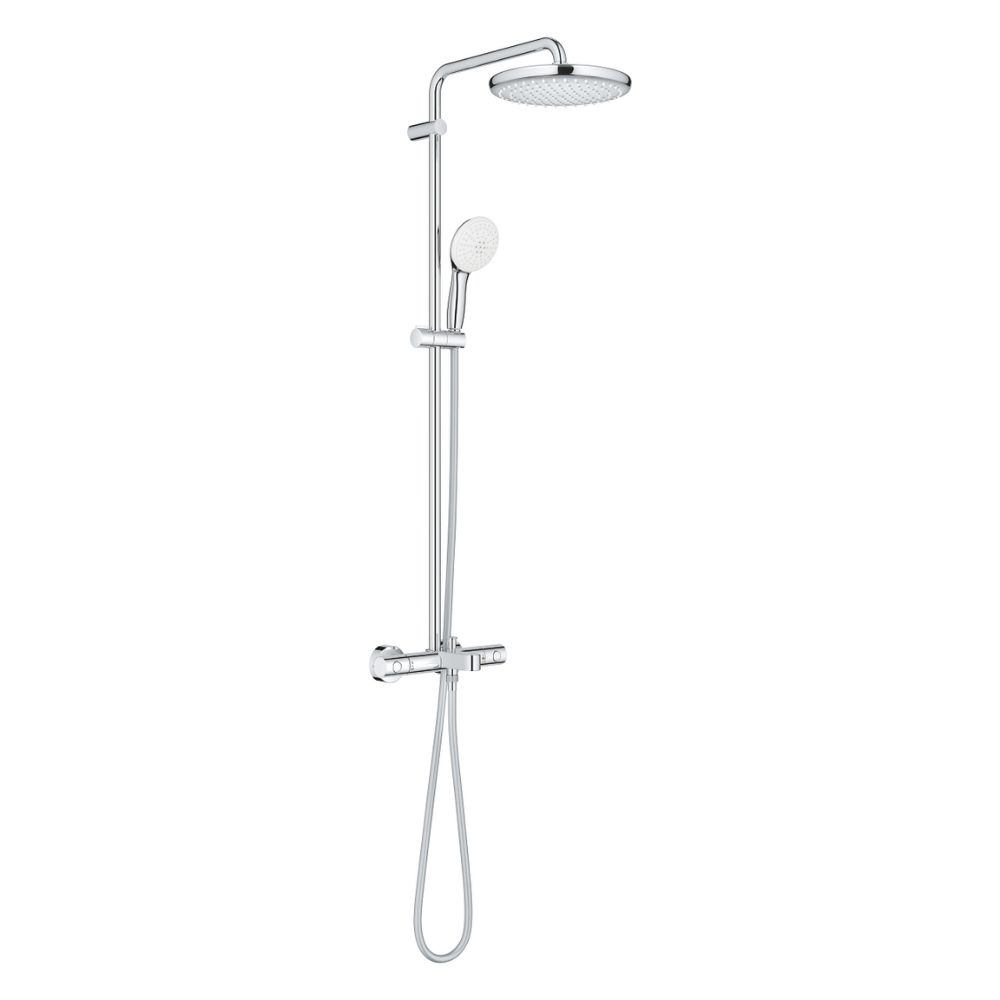 Bộ sen cây tắm đứng nhiệt độ Tempesta System 250 Cube GROHE 26978001
