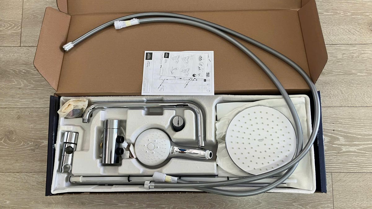 Thân sen cây tắm đứng Tempesta System 200 GROHE 27389003