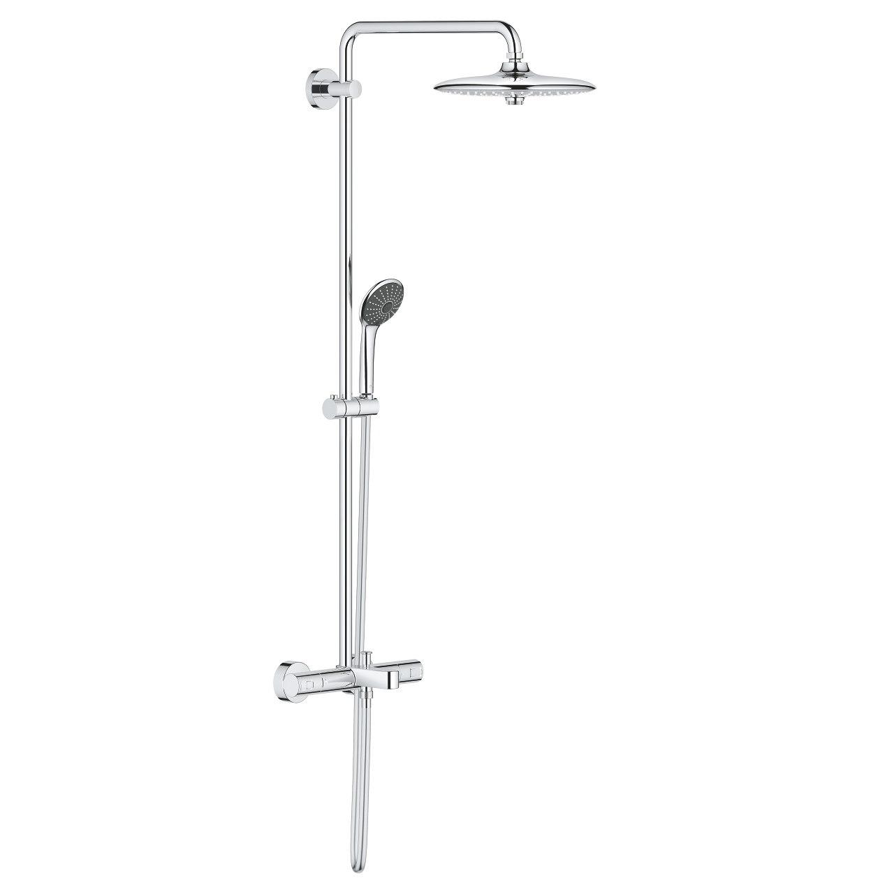 Bộ sen cây tắm đứng nhiệt độ kèm vòi xả bồn Vitalio Joy System 260 GROHE 27860001