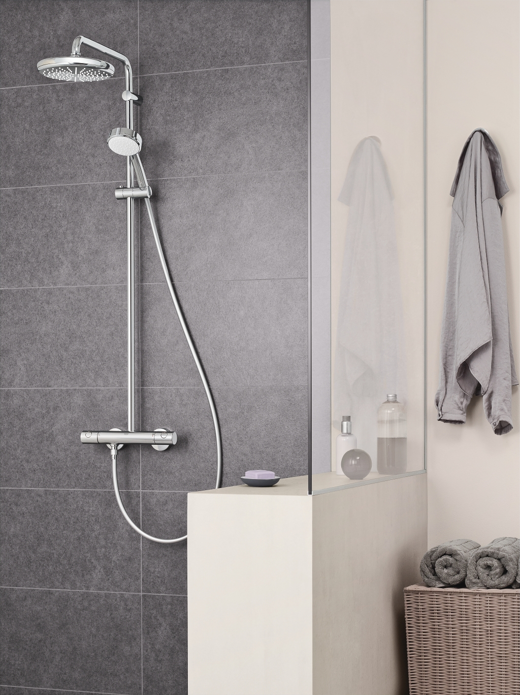 Bộ sen tắm nhiệt độ New Tempesta Cosmopolian Grohe 27922001