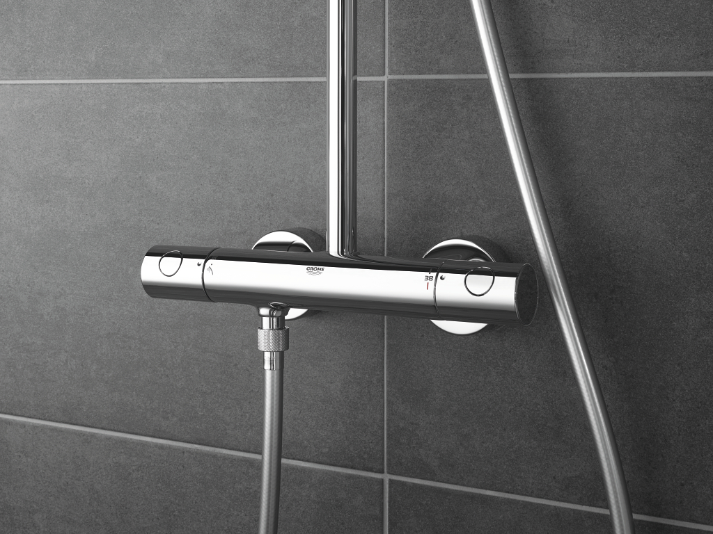 Bộ sen tắm nhiệt độ New Tempesta Cosmopolian Grohe 27922001