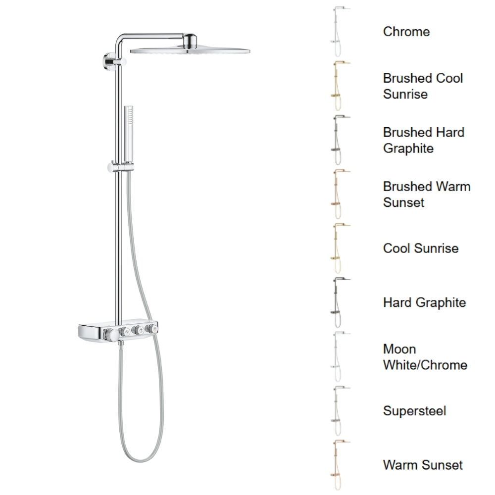 Bộ cây sen tắm ổn nhiệt SmartControl Euphoria Grohe 26508000