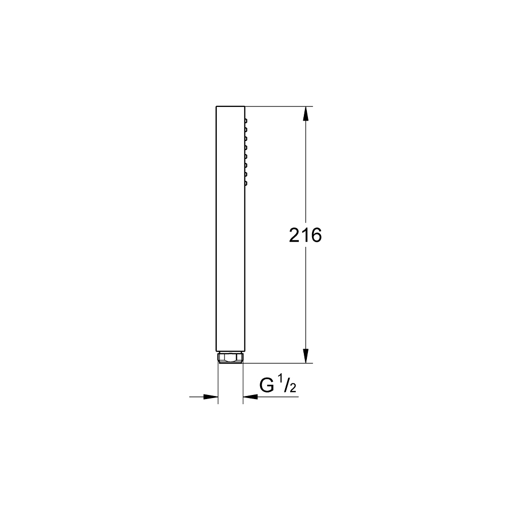 Tay sen tắm Euphoria Cube Stick GROHE 27699000