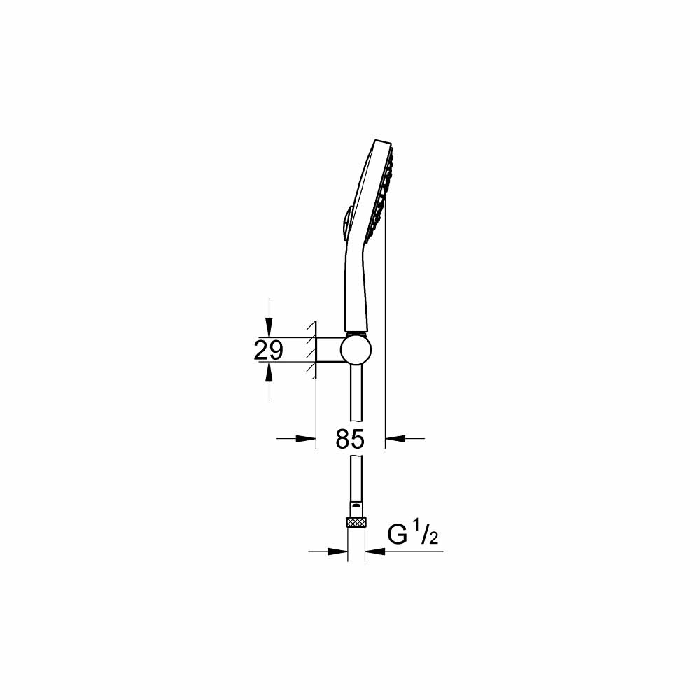 Bộ tay sen tắm Power&Soul Cosmopolitan 130 GROHE 27741000