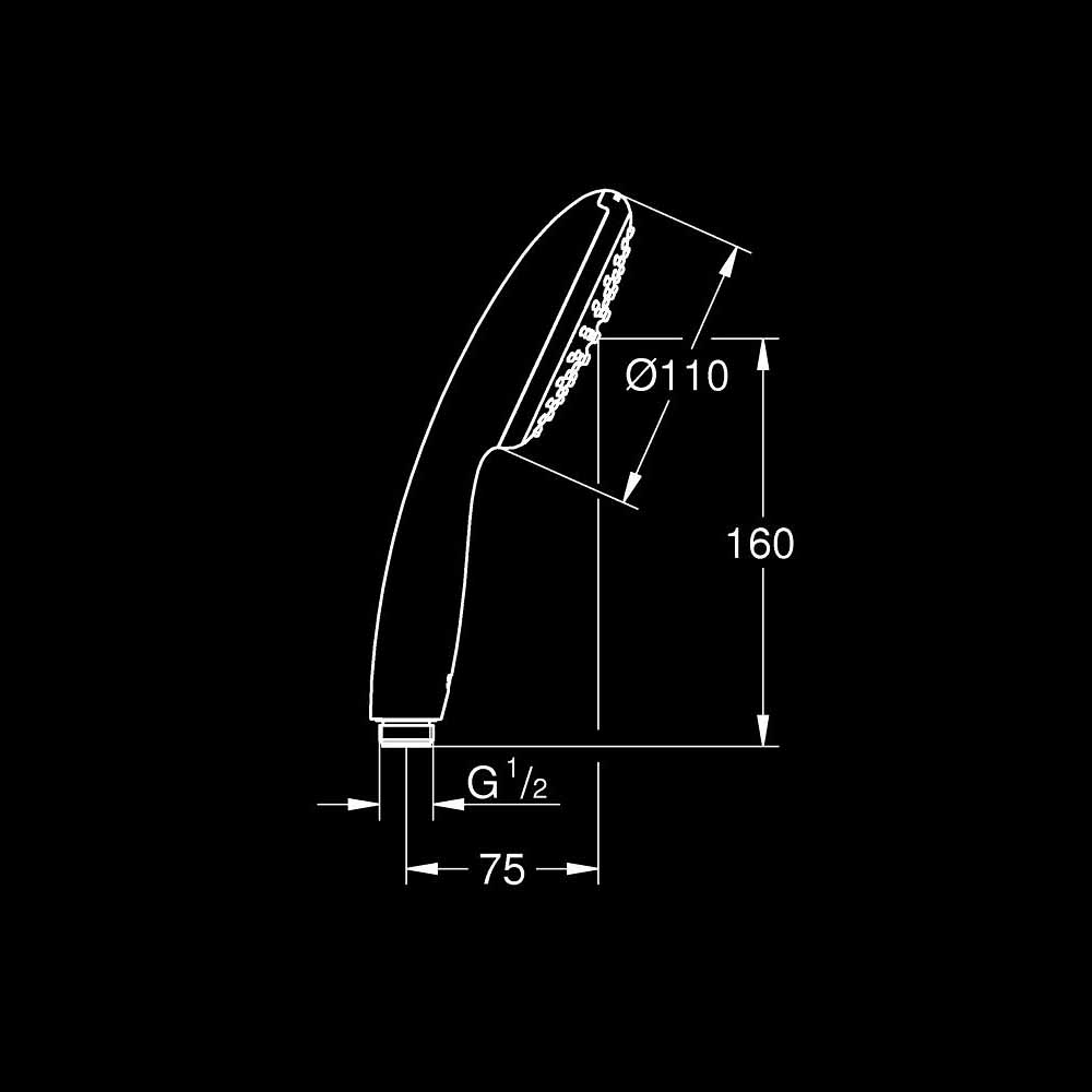 Tay sen tắm Tempesta 110 GROHE 27852003