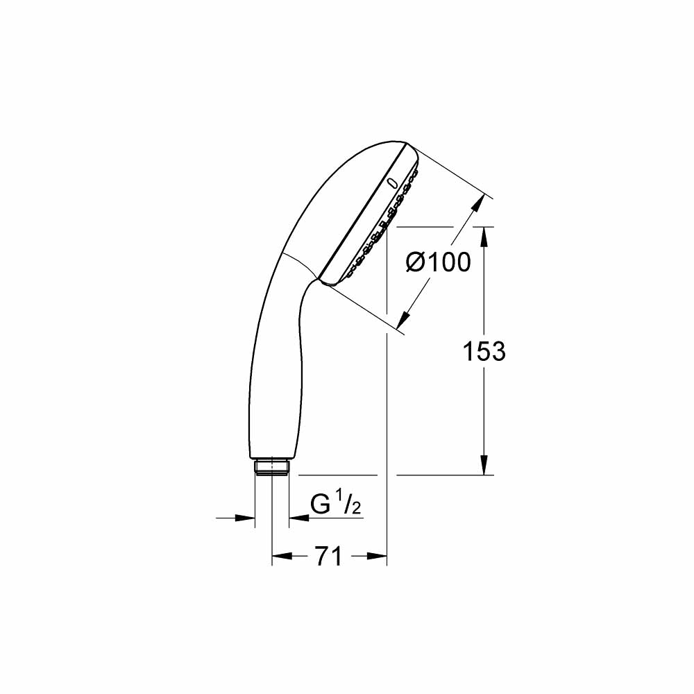 Tay sen tắm 3 chế độ Tempesta 100 GROHE 28261002