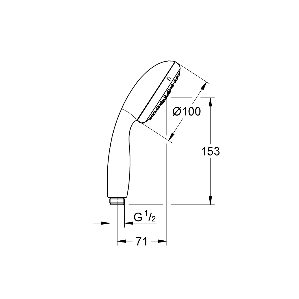Tay sen tắm 4 chế độ Tempesta 100 GROHE 28578002