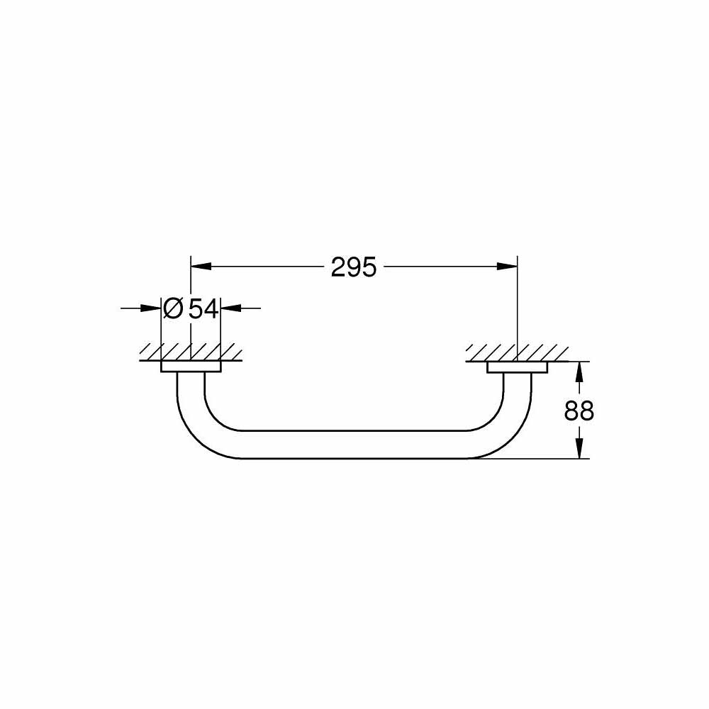 Thanh tay vịn Essentials GROHE 40421001