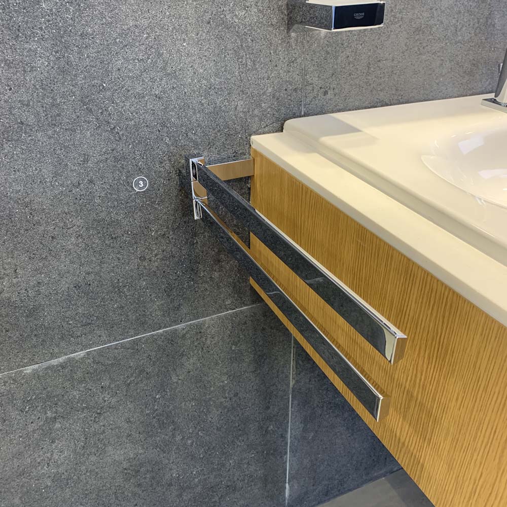 Thanh treo khăn đôi Selection Cube GROHE 40768000