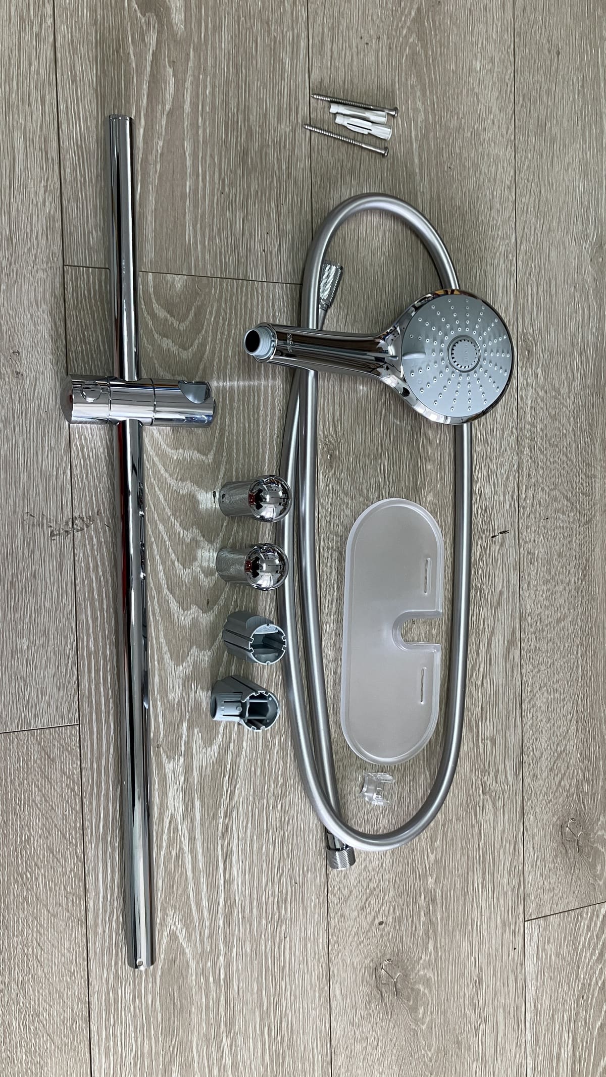 Bộ tay sen và thanh trượt 600mm Euphoria 110 Massage GROHE 27231001