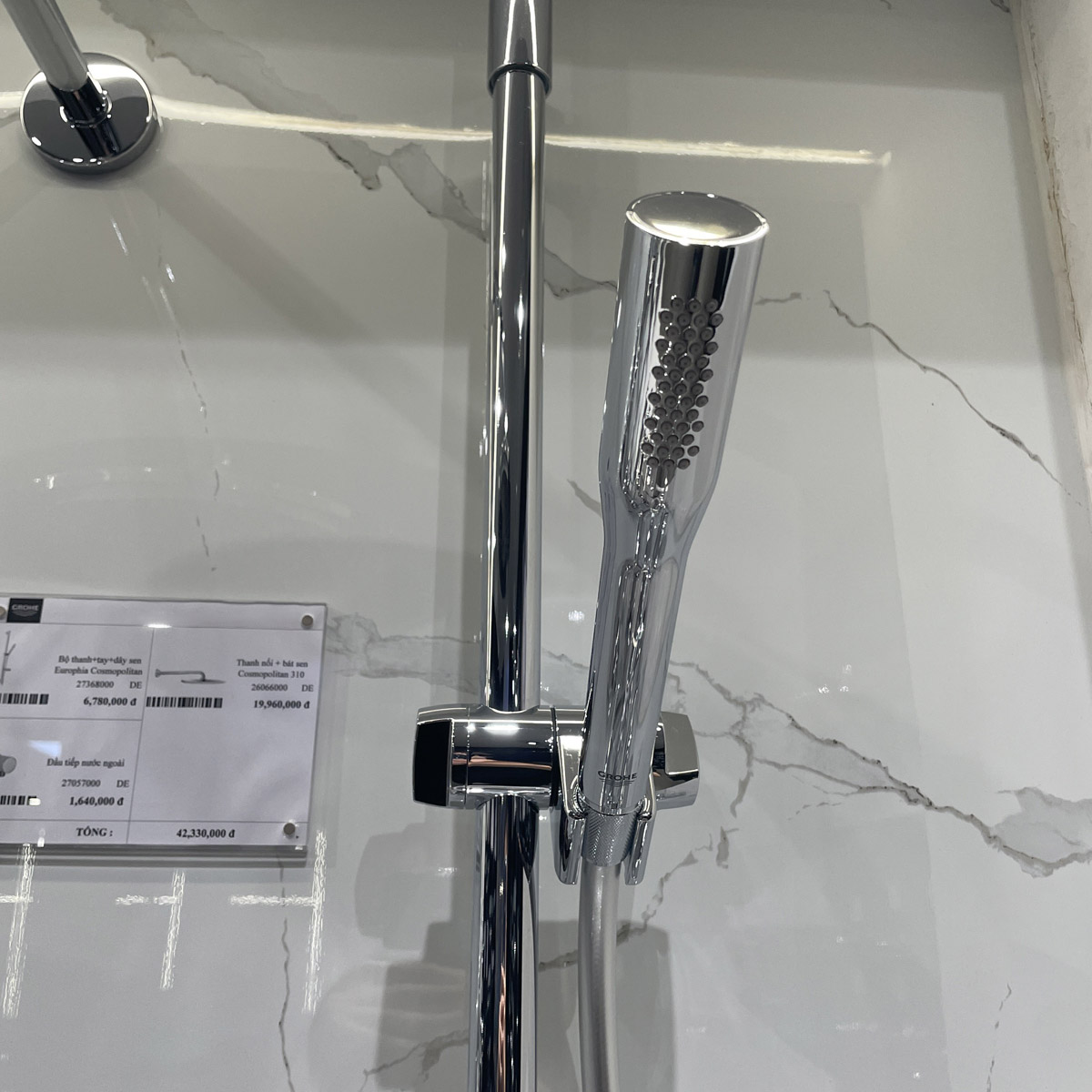 Bộ thanh trượt tay sen tắm Euphoria Cosmopolitan Stick GROHE 27368000