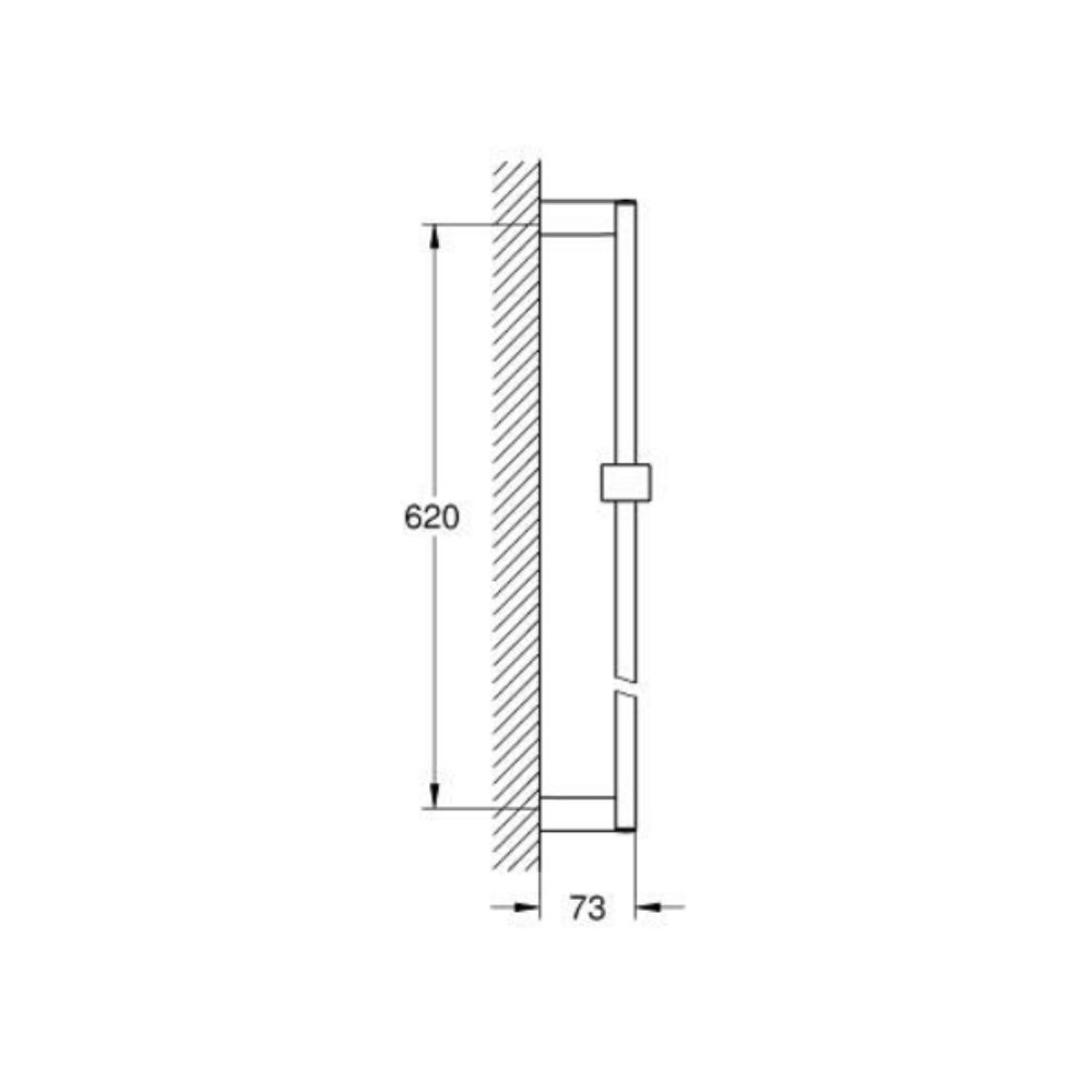 Thanh trượt sen tắm Euphoria Cube GROHE 27892000