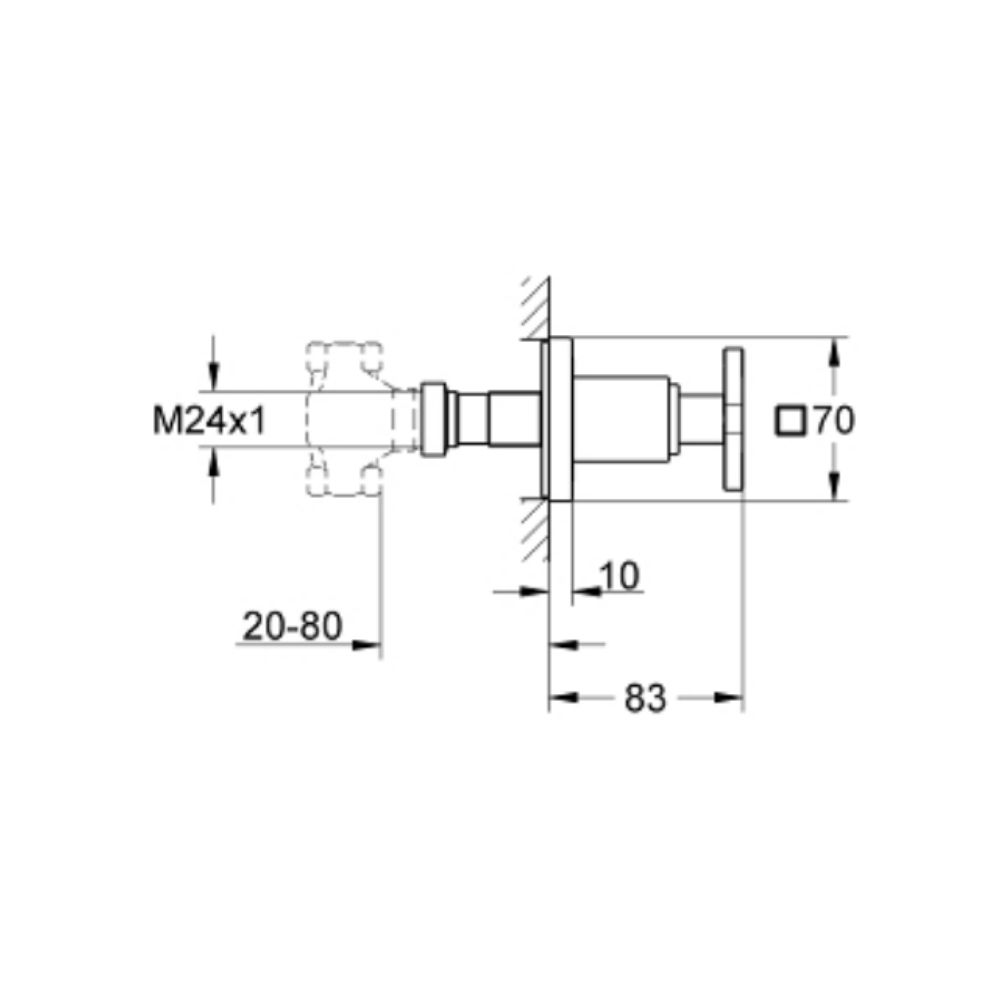 Van vặn Allure GROHE 19334000