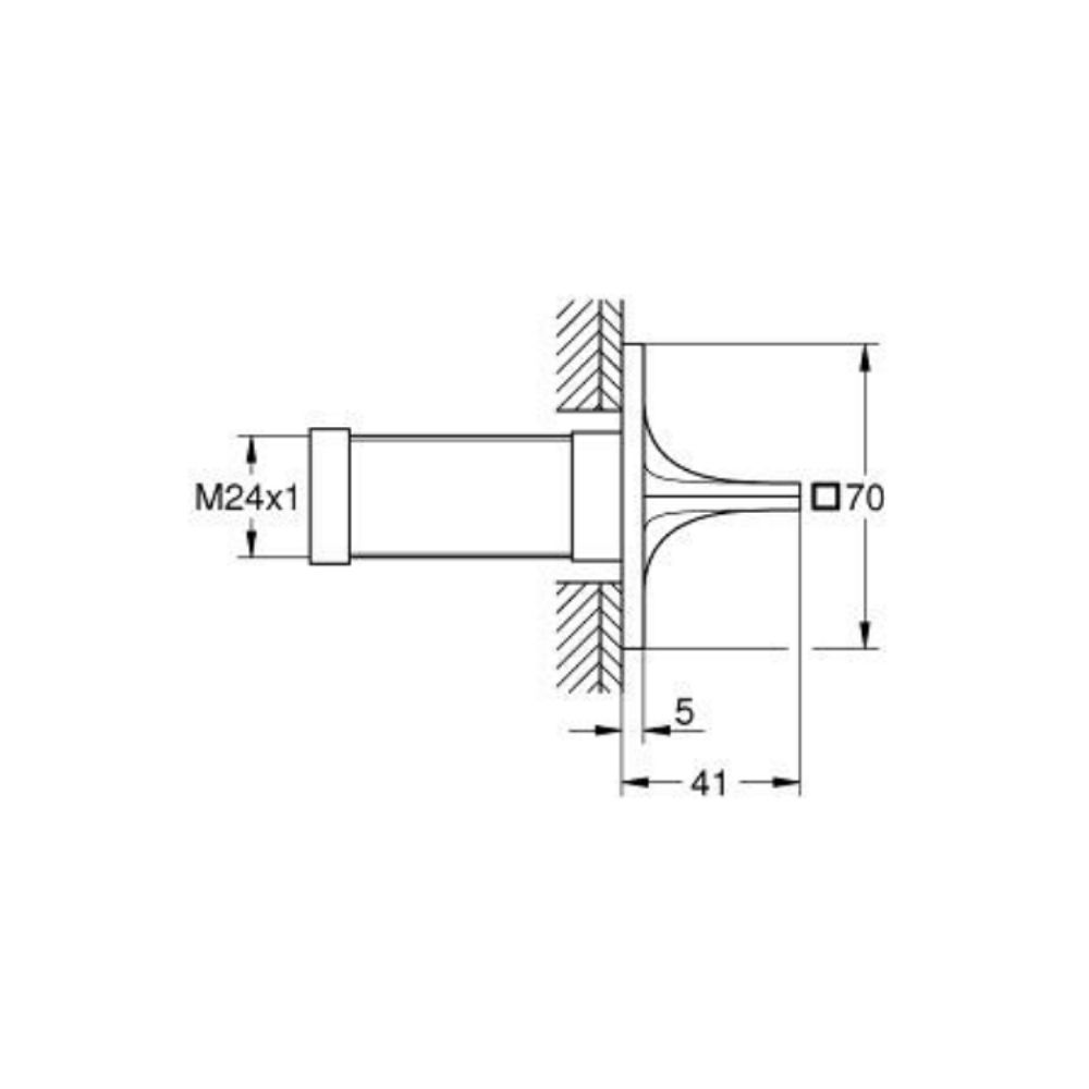Van dừng Allure GROHE 19334001