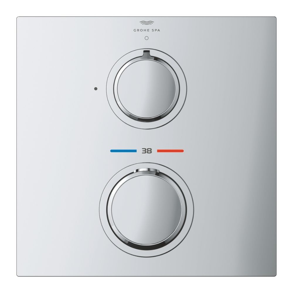 Van nhiệt độ kèm chuyển hướng 2 đường Allure GROHE 19380002