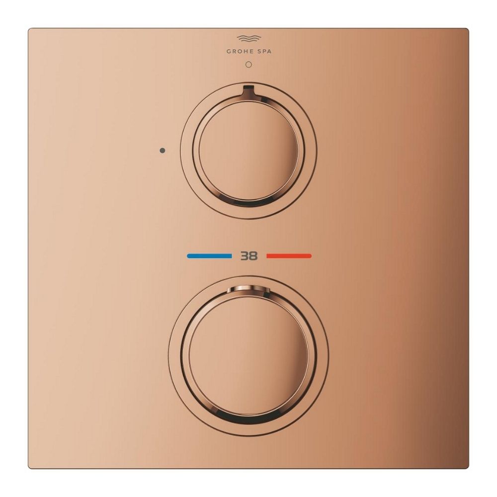 Van nhiệt độ kèm chuyển hướng 2 đường Allure GROHE 19380002