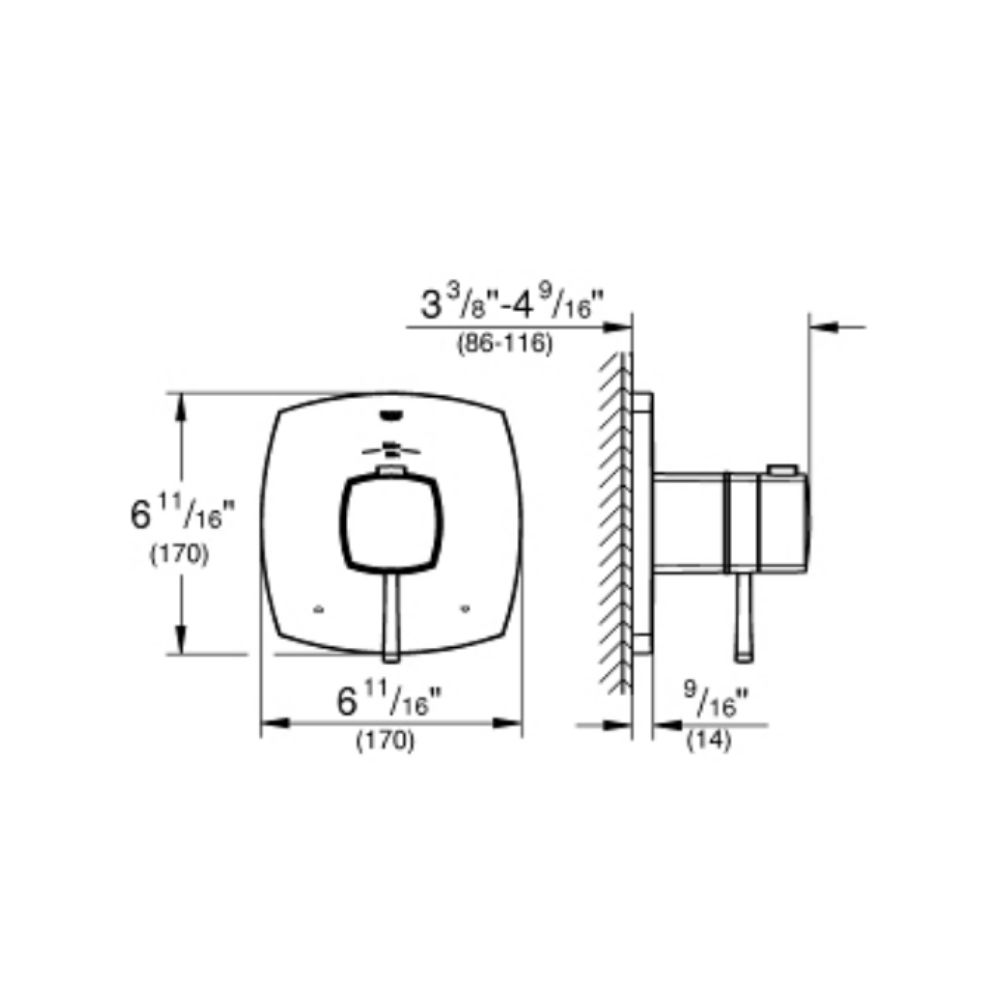 Van nhiệt độ kèm chuyển hướng 2 đường nước Grandera GROHE 19947EN0