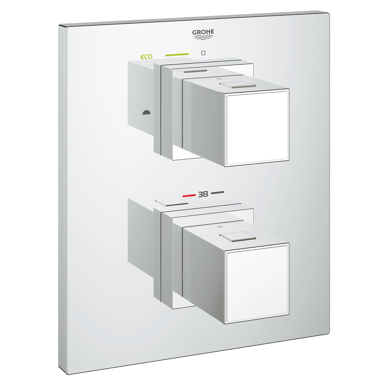 Van nhiệt độ kèm chuyển hướng 2 đường Grohtherm Cube GROHE 19958000