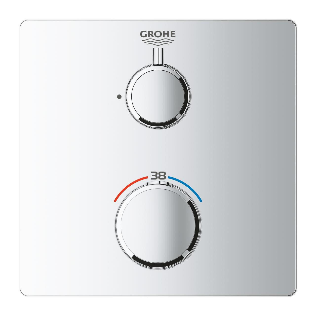 Van nhiệt độ kèm van khóa Grohtherm GROHE 24078000