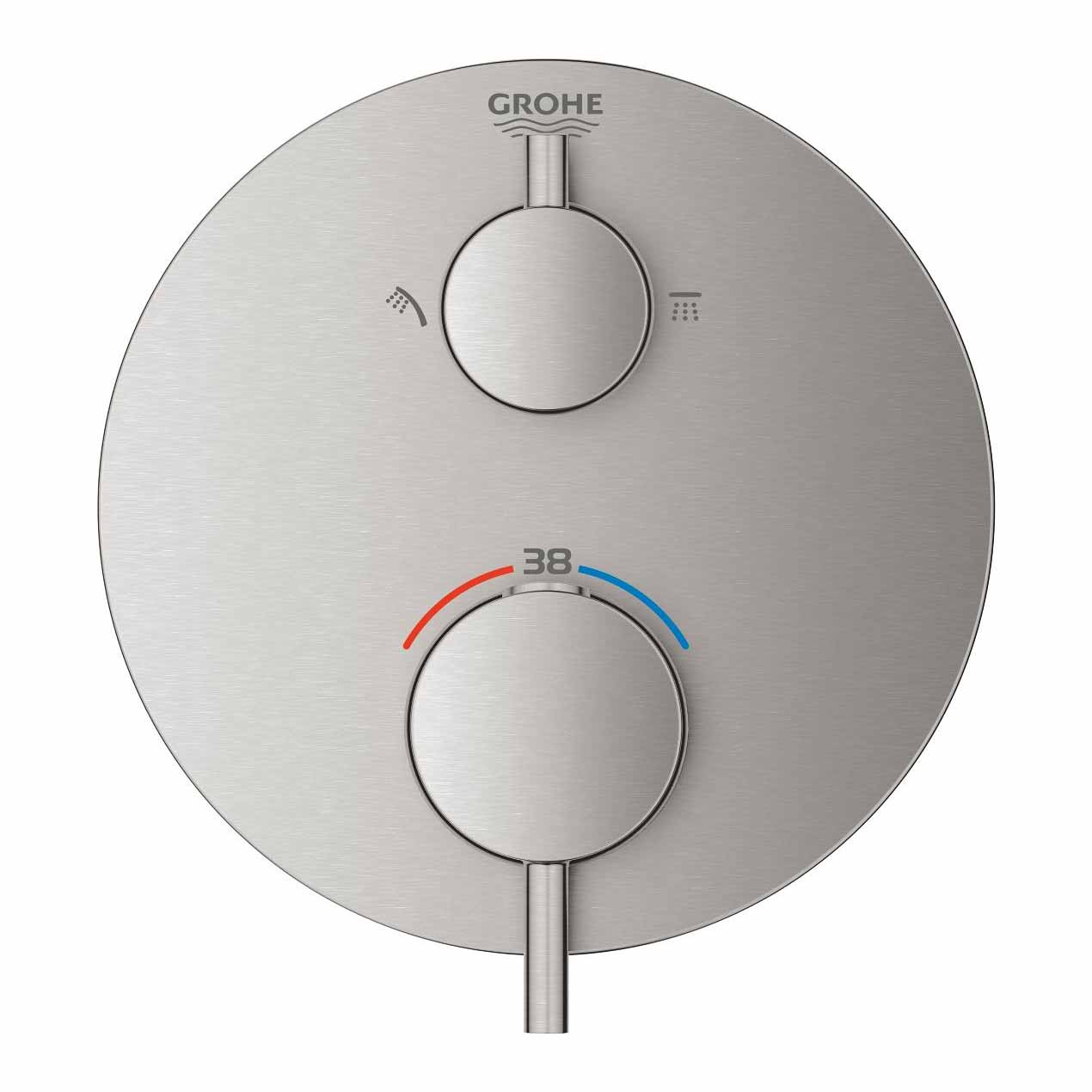 Mặt điều khiển sen tắm ổn nhiệt Grohtherm SmartControl Grohe 24135003