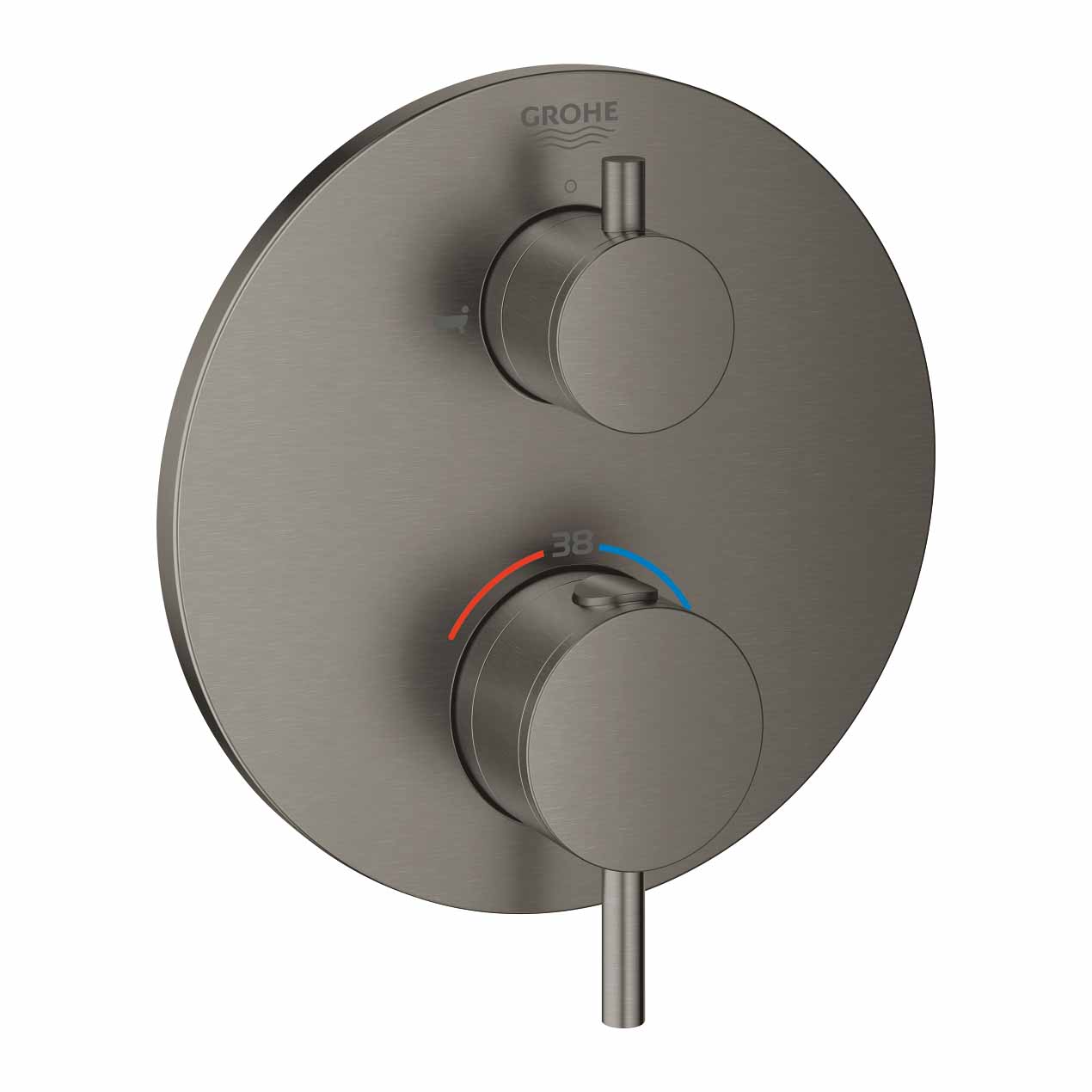 Van nhiệt độ kèm chuyển hướng 2 đường Atrio GROHE 24138003