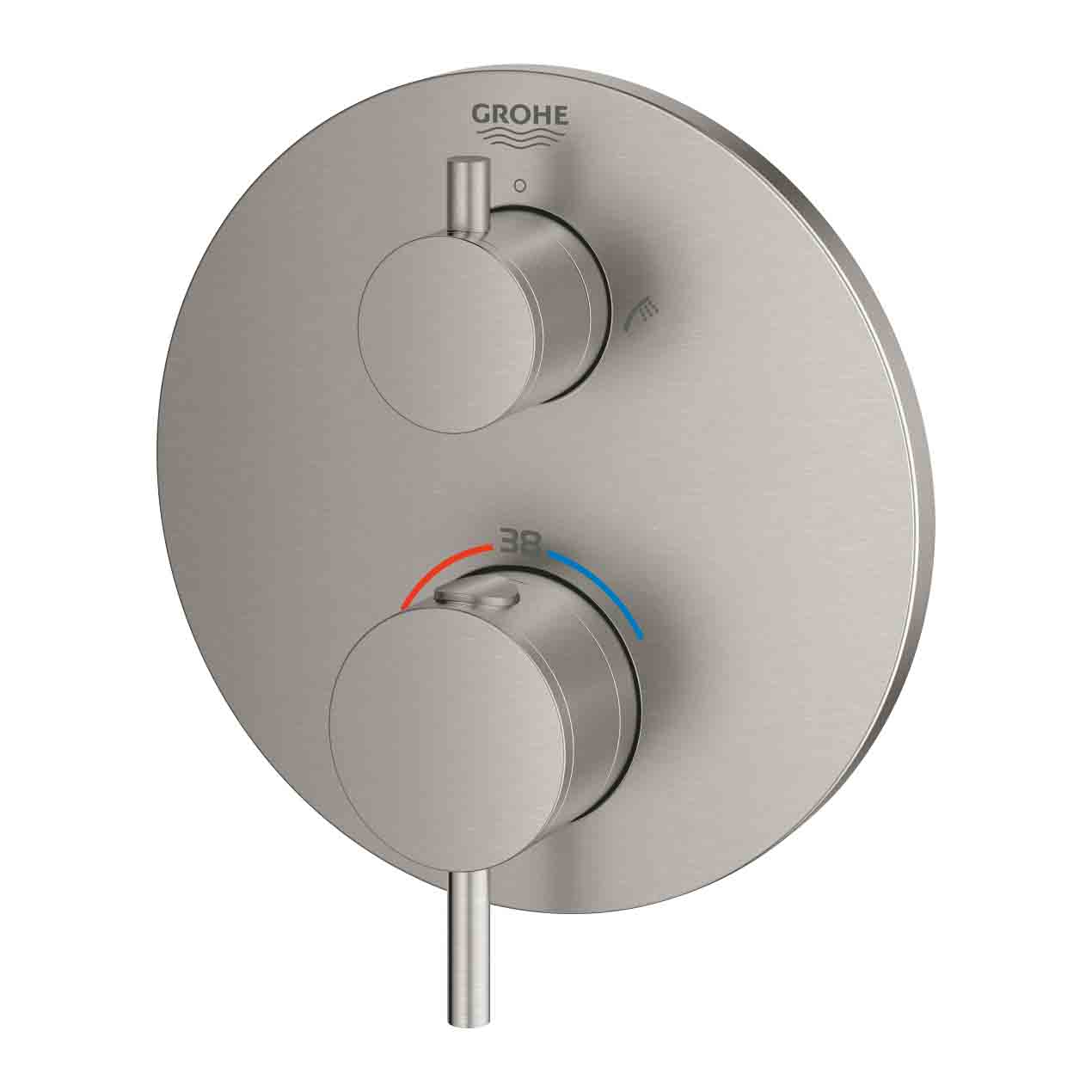 Van nhiệt độ kèm chuyển hướng 2 đường Atrio GROHE 24138003